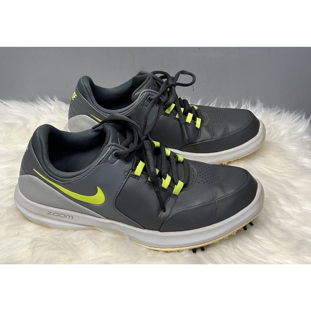 Nike Air Zoom Accurate Golf Shoes Mens 8.5‎ Dark Grey/Volt-cool grey